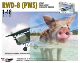 RWD-8 (PWS) Samolot szkoleniowy Luftwaffe z byłej polskiej produkcji (PWS)