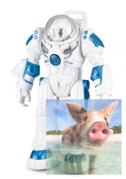 Robot Spaceman RASTAR 1:32 (światła i dźwięki, ruchome ramiona) - Biały Robot Spaceman RASTAR 1:32 (światła i dźwięki, ruchome ramiona) - Biały