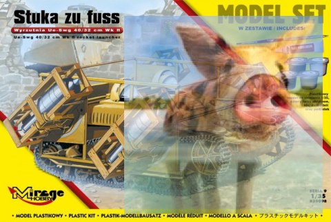 "STUKA zu FUSS" wyrzutnia UE-sWG 40/32cm Wk Fl "STUKA zu FUSS" wyrzutnia UE-sWG 40/32cm Wk Fl