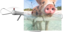 Syma X25 PRO (GPS, zdalnie obracana kamera WiFi FPV 720p, 2.4GHz, 37.5cm) - Biały