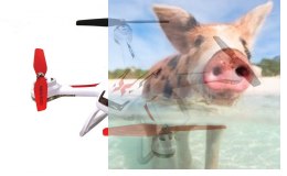 Syma X54HW (kamera FPV 0.3MP, 2.4GHz, zawis, headless, zasięg do 30m, 37cm) - BIAŁY