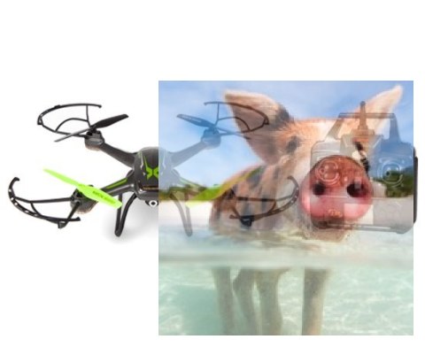 Syma X54HW (kamera FPV 0.3MP, 2.4GHz, zawis, headless, zasięg do 30m, 37cm) - CZARNY Syma X54HW (kamera FPV 0.3MP, 2.4GHz, zawis, headless, zasięg do 30m, 37cm) - CZARNY