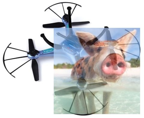 Syma X5HW (kamera FPV 0.3MP, 2.4GHz, funkcja zawisu, zasięg do 50m, 33cm) - Niebieski Syma X5HW (kamera FPV 0.3MP, 2.4GHz, funkcja zawisu, zasięg do 50m, 33cm) - Niebieski