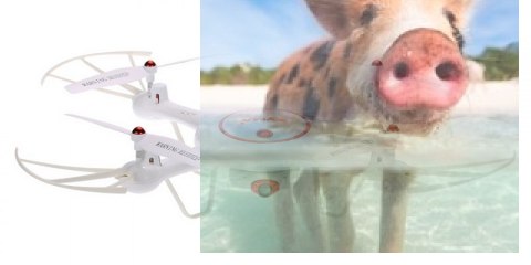 Syma X5UC (kamera 1MP, 2.4GHz, funkcja zawisu, planowanie trasy, zasięg do 70m) - Biały Syma X5UC (kamera 1MP, 2.4GHz, funkcja zawisu, planowanie trasy, zasięg do 70m) - Biały