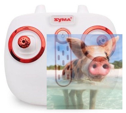 Syma X5UW (kamera WiFi 720p FPV , 2.4GHz, zawis, zasięg do 70m, planowanie trasy, 32cm) - Czerwony Syma X5UW (kamera WiFi 720p FPV , 2.4GHz, zawis, zasięg do 70m, planowanie trasy, 32cm) - Czerwony