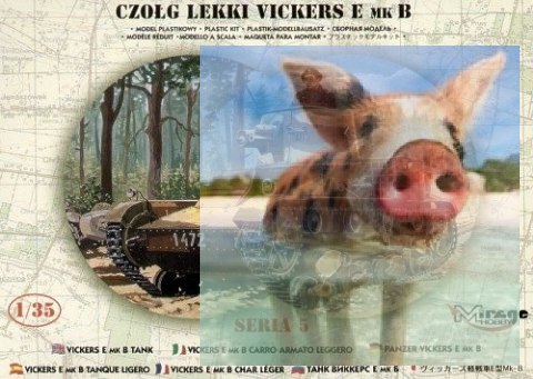Vickers E Mk B Polski Czołg Jednowieżowy - 1:35 Vickers E Mk B Polski Czołg Jednowieżowy - 1:35