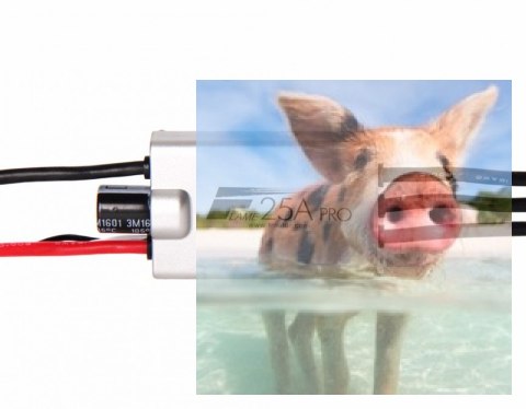 Regulator ESC FLAME 25A PRO 4S do dron wyścigowych Regulator ESC FLAME 25A PRO 4S do dron wyścigowych