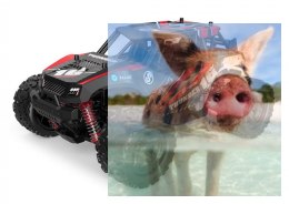 Thunder 1:18 RTR 2.4GHz - czerwony