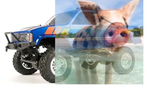 Thunder Tiger TOYOTA HILUX 1/12 4WD 2.4GHz Pick-up RTR - niebieski Thunder Tiger TOYOTA HILUX 1/12 4WD 2.4GHz Pick-up RTR - niebieski