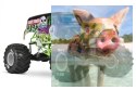 Axial SMT10 Grave Digger Monster Jam Truck 1:10 4WD ARTR