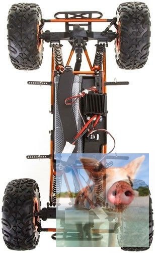 Pangolin Crawler 2.4GHz 1:10 4x4 2.4GHz - Pomarańczowy Pangolin Crawler 2.4GHz 1:10 4x4 2.4GHz - Pomarańczowy