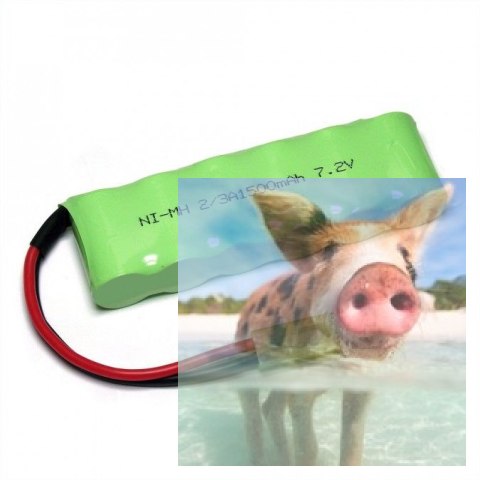 1500mAh 7.2V NiMH Mini Tamiya - HSP 28408 1500mAh 7.2V NiMH Mini Tamiya - HSP 28408
