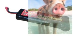 3300mAh 8.4V Flat Pack Gens Ace