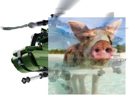 Military Helicopter 2w1