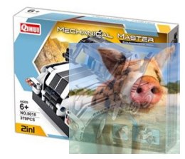 Truck 2w1 - klocki zdalnie sterowane