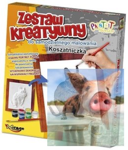 FUTRZAKI - Wypukła Malowanka Seria FUTRZAKI - KOSZATNICZKA