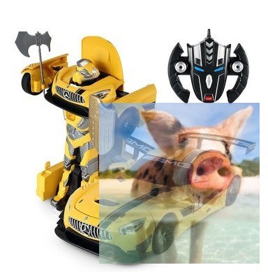 GT3 Transformer 1:14 2.4GHz RTR (akumulator, ładowarka USB) - Żółty GT3 Transformer 1:14 2.4GHz RTR (akumulator, ładowarka USB) - Żółty