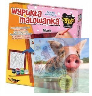 JEDNOROŻEC - Wypukła Malowanka - MARS JEDNOROŻEC - Wypukła Malowanka - MARS