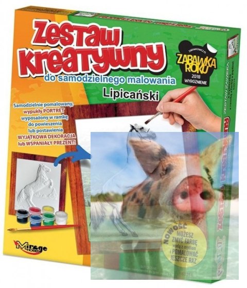 KONIE - Wypukła Malowanka Seria KONIE - Lipicański KONIE - Wypukła Malowanka Seria KONIE - Lipicański