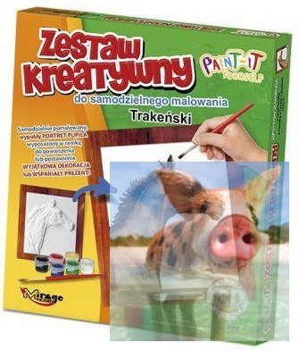 KONIE - Wypukła Malowanka Seria KONIE - TRAKEŃSKI KONIE - Wypukła Malowanka Seria KONIE - TRAKEŃSKI