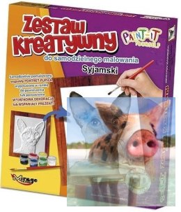 KOTY - seria 2 Wypukła Malowanka KOT - TURECKI VAN
