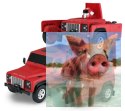 Land Rover Transformer 1:14 2.4GHz RTR (akumulator, ładowarka USB) - czerwony