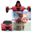 Mini transformer Die Cast 1:32 RTR (zasilanie na baterie) - czerwony