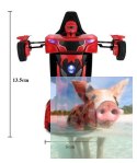 Mini transformer Die Cast 1:32 RTR (zasilanie na baterie) - czerwony