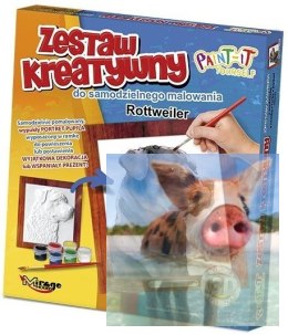 PSY - Wypukła Malowanka Seria PSY - ROTTWEILER