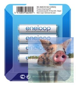 AA 1.2V 1900mAh Eneloop 4 szt
