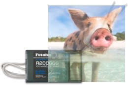 Odbiornik Futaba R2006GS 2.4GHz 6CH S-FHSS