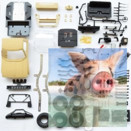 Samochód OFF-ROAD WPL C-14K 1:16 4x4 - KIT - Żółty - POSERWISOWY