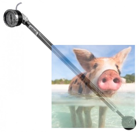 Pompa powietrza ręczna (100 PSI) Pompa powietrza ręczna (100 PSI)