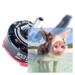 Zestaw 4 silników bezszczotkowych 3-4S EMAX RS2205S 2300KV RaceSpec + ESC BULLET 30A