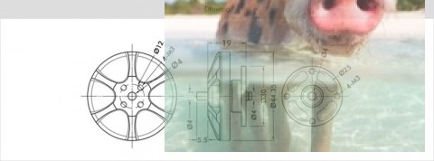 Zestaw dwóch silników bezszczotkowych T-MOTOR 4004 300kV Antigravity Zestaw dwóch silników bezszczotkowych T-MOTOR 4004 300kV Antigravity