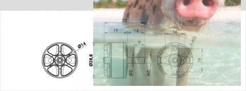 Zestaw dwóch silników bezszczotkowych T-MOTOR F80 2500kV Zestaw dwóch silników bezszczotkowych T-MOTOR F80 2500kV