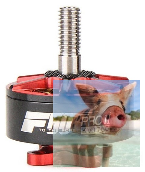 Bezszczotkowy silnik F60 PRO II 1750KV Bezszczotkowy silnik F60 PRO II 1750KV