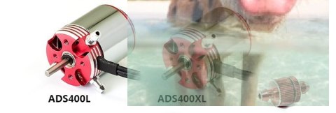Silnik bezszczotkowy z chłodzeniem wodnym ADS-400XL 2837 3200KV 600W Silnik bezszczotkowy z chłodzeniem wodnym ADS-400XL 2837 3200KV 600W